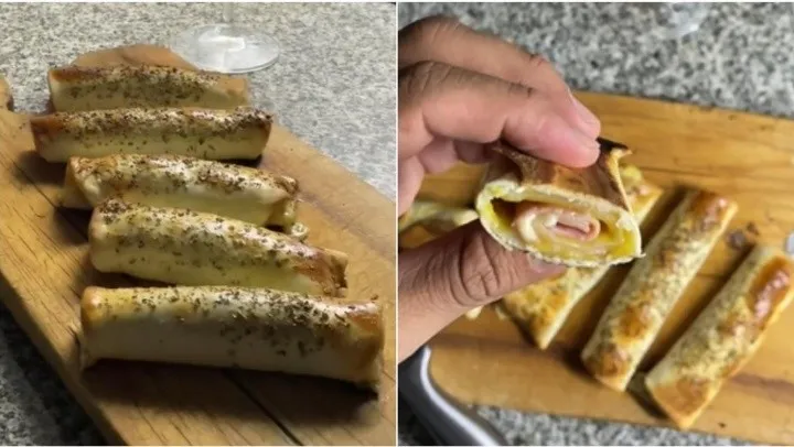 Rollitos de jamón y queso con tapas de empanadas: una receta fácil y rica que te “levanta” cualquier picada