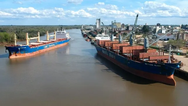 Las exportaciones de Entre Ríos cayeron 40% en un año