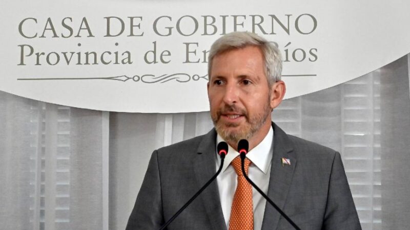 Frigerio pidió “darle una oportunidad” al gobierno nacional y habló sobre la economía de la Provincia