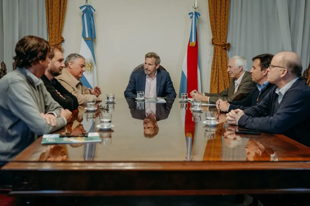 Agricultores Federados Argentinos manifestaron a Frigerio su interés por invertir en la provincia