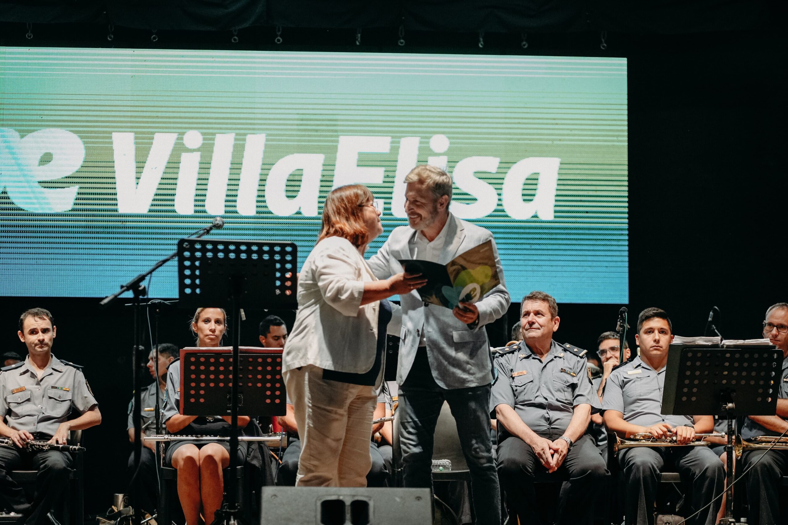 Frigerio participó de la celebración de 134° aniversario de Villa Elisa