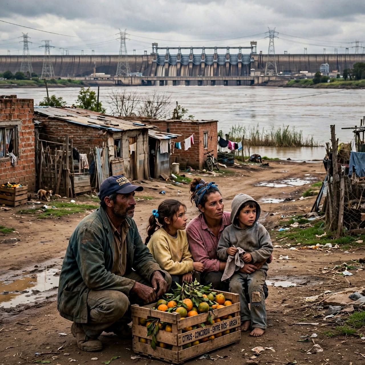 Concordia, la ciudad más pobre frente a la represa más rica.

56,2% de pobreza. Más de la mitad de la ciudad.
El promedio nacional es 32,3%. Paraná 34,3%. Concordia, primera en el podio por segundo semestre consecutivo, según INDEC.

Y no es por falta de trabajo. La desocupación acá es 6,1%, menos que la nacional.
Es trabajo que no alcanza.

¿Por qué?
Porque el citrus tuvo 20% más de fruta este año, pero se vendió a pérdida.
Porque más de la mitad trabaja en negro, sin recibo, sin obra social, sin aguinaldo.
Porque el Intercosecha paga $123.000 y una familia necesita $1.5 millones para no ser pobre. Y si estás en negro, ni siquiera lo cobrás.

Y porque enfrente tenemos a Salto Grande.
Una represa binacional que ilumina al país. A nosotros nos paga 3 dólares el megavatio. A Yacyretá le pagan 12 y hasta 30. Once veces más por la misma energía.

La Nación fija un precio que hace que casi no sobre nada. La Provincia reparte por decreto un porcentaje de ese casi nada y lo gasta en edificios. Una escuela restaurada no le llena la mesa al cosechero que manda a sus hijos a esa escuela.

Esta pobreza no cayó del cielo. Son 40 años sin derrame de la represa, 25 años sin un plan de desarrollo, barrios del norte donde se trasladaron villas de Buenos Aires y un goteo constante de familias que llegaron buscando lo que la represa prometió y nunca llegó.

Un cóctel letal.

La energía sale por el cable. La pobreza se queda en la orilla.

La discusión no es el paredón. Es la FÓRMULA.

Nota completa en analisislitoral.com.ar - Link en bio.
#Concordia #EntreRios #Pobreza #INDEC #SaltoGrande #CAFESG #CitrusConcordia #TrabajoInformal #DesarrolloRegional #AnalisisLitoral
@diario_analisis_litoral, @rogeliofrigerio,@gobiernoentrerios
@cafesg_oficial,@indecargentina