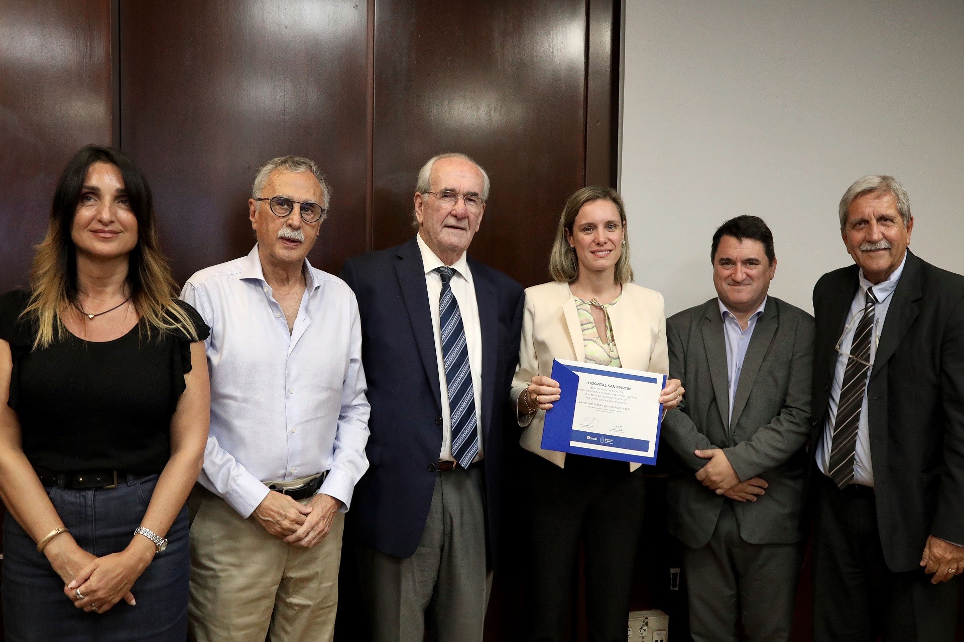 Hospital entrerriano reconocido por su tarea en materia de ablación de órganos y tejidos para trasplante