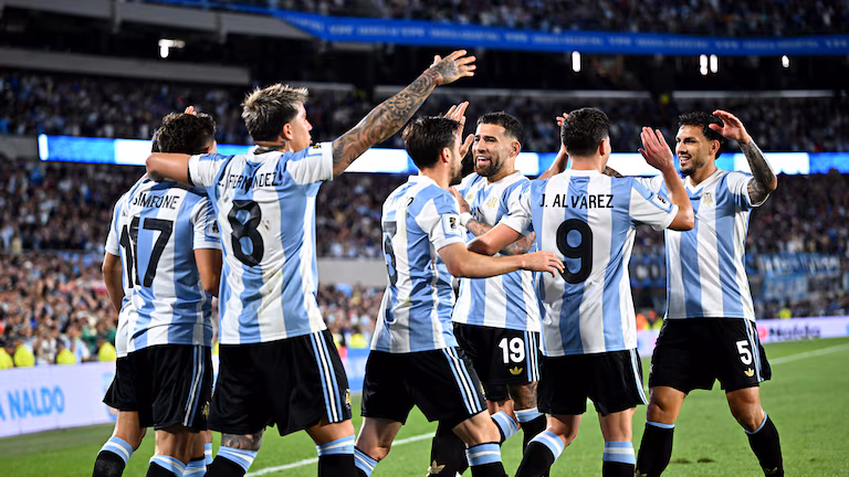 Histórica goleada: Argentina derrotó 4 a 1 a Brasil en el Monumental