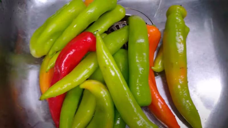 Receta de ajíes en vinagre, rápida y fácil