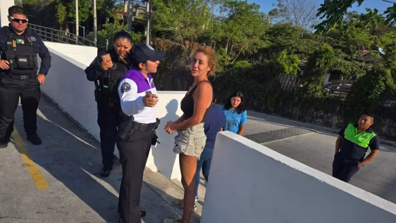 Escondida en la selva y tranquila: cómo encontraron a Belén, la argentina que había desaparecido en Cancún