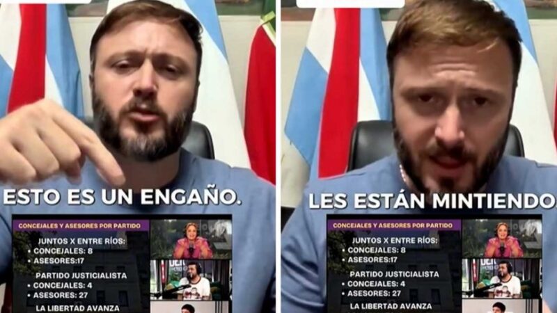 “Esto es un engaño, les están mintiendo”. Azcué salió al cruce del informe de Olivan sobre gastos en el Concejo Deliberante