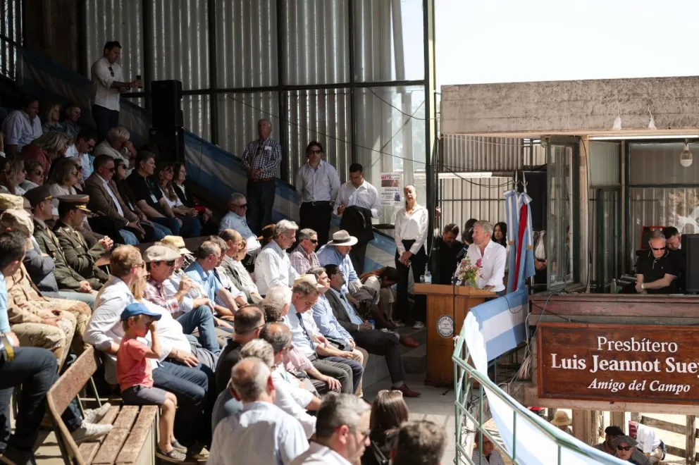 Desde Gualeguaychú Frigerio reafirmó el compromiso con el campo entrerriano y su aversión al populismo