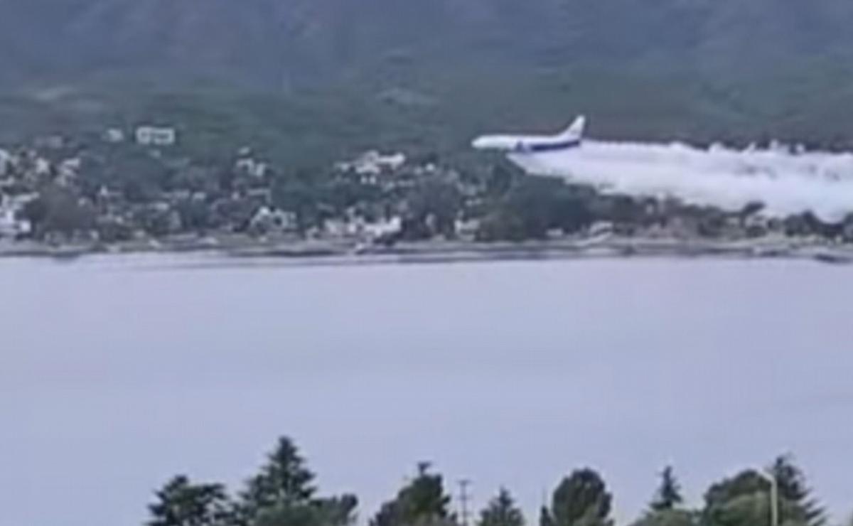 Un avión de gran porte sobrevoló el lago San Roque: ¿qué hacía?