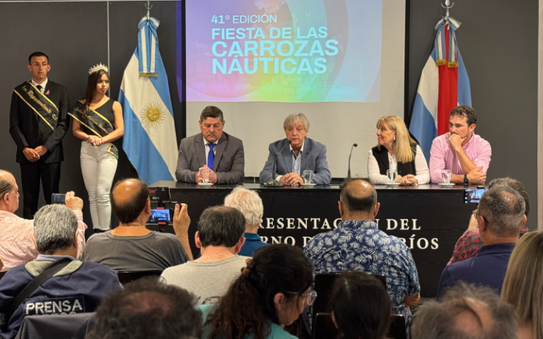 Se presentó la 41ª edición de la Fiesta de las Carrozas Náuticas