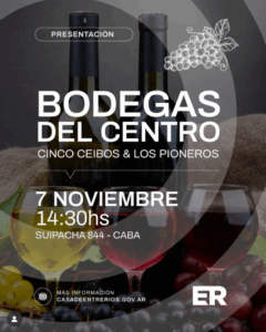 Bodegas del Centro: encuentro con Cinco Ceibos y…