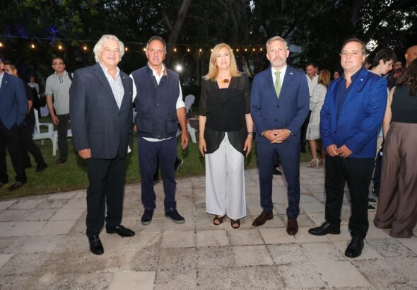 Alberto Albamonte, Daniel Scioli, Rosario Romero, Rogelio Frigerio, Pablo Albamonte (1)