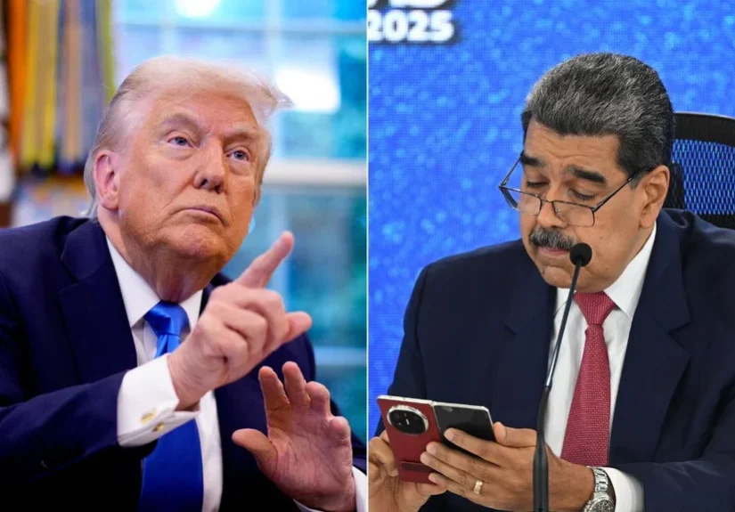 Donald-Trump-Nicolas-Maduro-Foto-AFP