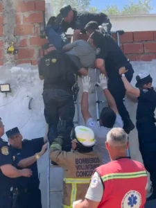 Un incendio en un complejo de departamentos ubicado sobre avenida San Lorenzo Este al 700 movil