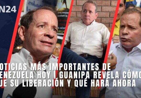 Noticias más importantes de Venezuela hoy | Guanipa revela cómo fue su liberación y qué hará ahora - youtube