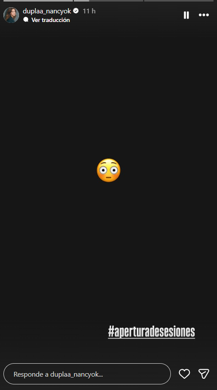 La filosa reacción de Nancy Dupláa tras el discurso de Javier Milei en el Congreso 2 captura pantalla 2026 03 02 092851