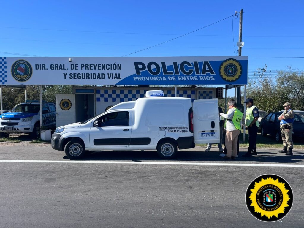 30 04 2026 Puesto De Control Vial Brazo Largo Procedimiento Ley Provincial de Carnes N° 7292