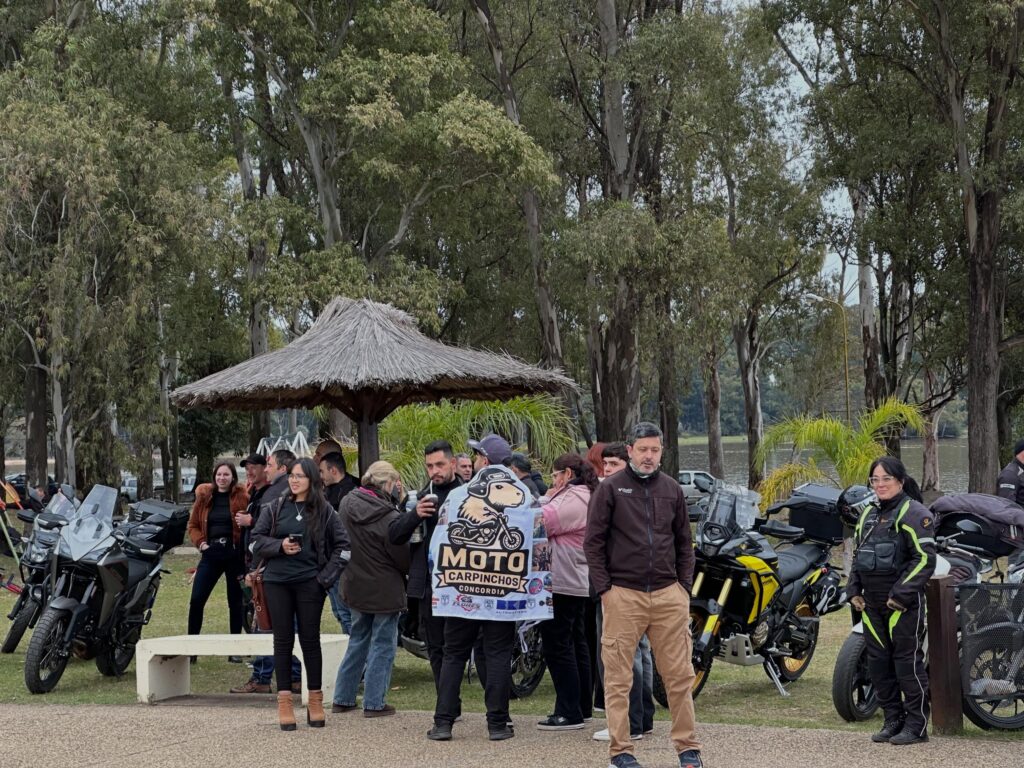 El Complejo Camping Las Palmeras fue sede del 1° Moto Asado, un encuentro que reunió a fanáticos de las motos de distintos puntos del país y de Uruguay 3 706417404 18213903925333566 6721974580038864564 n