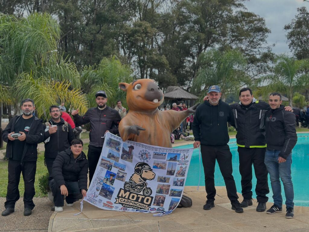 El Complejo Camping Las Palmeras fue sede del 1° Moto Asado, un encuentro que reunió a fanáticos de las motos de distintos puntos del país y de Uruguay 5 707509996 18213903805333566 1951937870211641978 n 1