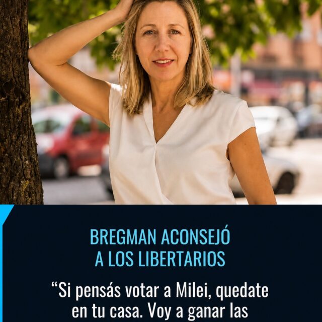 La dirigente de izquierda Myriam Bregman habría sorprendido con una particular recomendación dirigida a los votantes de Javier Milei.
Con total confianza de cara a las próximas elecciones, la dirigente aseguró que quienes tengan pensado votar al actual presidente directamente podrían quedarse en sus casas, porque el resultado ya estaría definido.
“Si pensás votar a Milei, quedate en tu casa. Voy a ganar las elecciones igual”, habría afirmado Bregman.
La insólita declaración rápidamente comenzó a circular en redes y abrió el debate sobre la confianza de la dirigente en sus posibilidades electorales.
#Milei #fakenews #Bregman #fblifestyle