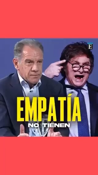 🔳 EL ECONOMISTA
🚨 DANIEL HADAD: "NECESITO UN GOBIERNO CON MÁS EMPATÍA CON LOS QUE LA ESTÁN PASANDO MAL"
🚨 "SI ALGUIEN SE ENDEUDÓ, NO LE PODÉS DECIR LO DE LA PISTOLA EN LA CABEZA. ES UNA FALTA DE EMPATÍA Y DE RESPETO"
🚨 "ARGENTINA TIENE QUE RECUPERAR LA TOLERANCIA"