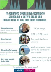 Te invitamos a construir un envejecimiento con derechos en Concordia