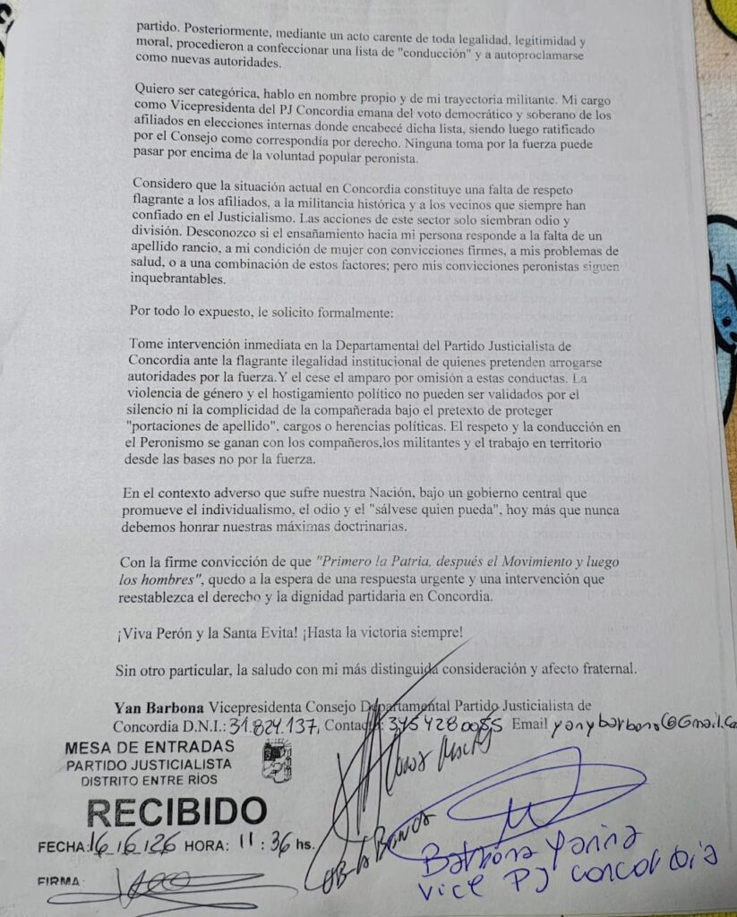 El peronismo entrerriano frente al espejo: cuando las nuevas generaciones chocan contra las viejas estructuras 2 WhatsApp Image 2026 06 18 at 13.07.22 1