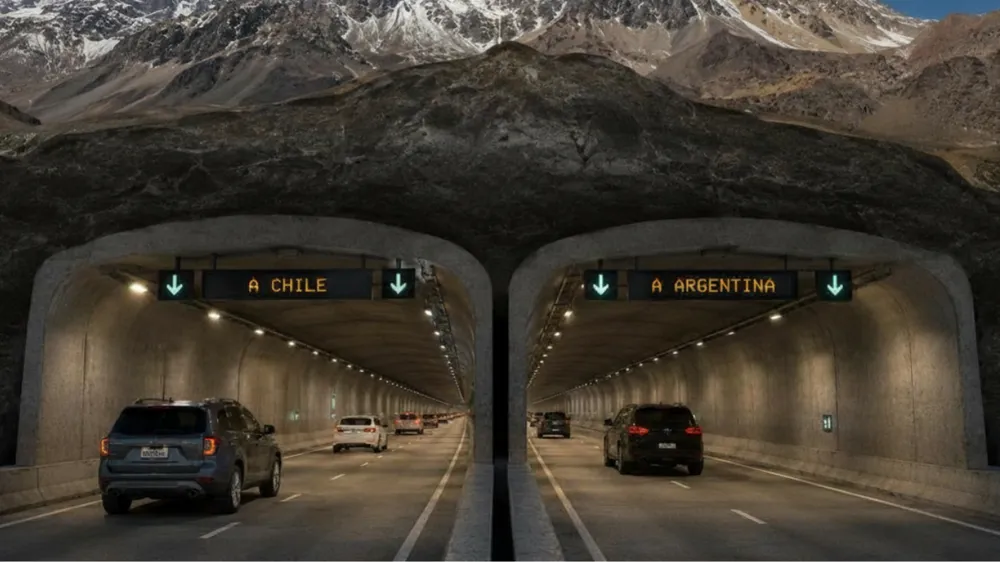 Construirán un túnel de 14 kilómetros bajo la Cordillera de los Andes: el objetivo es conectar Argentina y Chile todo el año 1 portadas canva