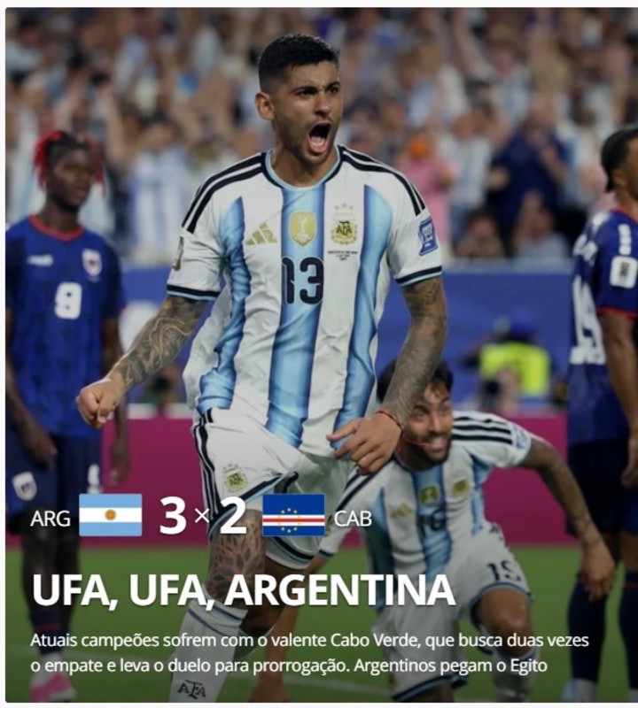 La reacción de la prensa internacional tras la angustiosa clasificación argentina 9