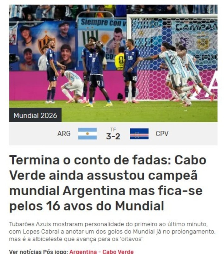 La reacción de la prensa internacional tras la angustiosa clasificación argentina 12