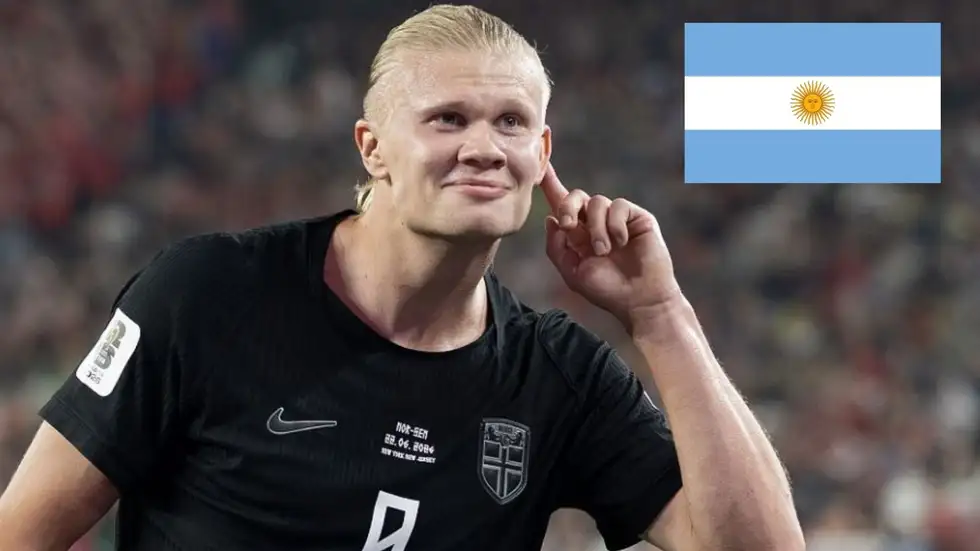 La inesperada historia que une a Erling Haaland con la Argentina y pocos conocían 1