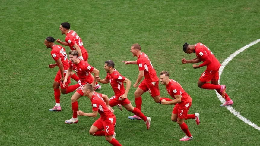 Suiza fue más que Colombia en los penales y enfrentará a Argentina en cuartos de final del Mundial 1 suiza