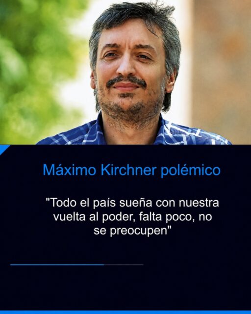 Máximo Kirchner, polémico: "Todo el país sueña con nuestra vuelta al poder, falta poco, no se preocupen"
Máximo Kirchner volvió a quedar en el centro de la escena luego de lanzar una frase que rápidamente generó repercusión en redes sociales y abrió un intenso debate político. Durante una actividad partidaria, el dirigente aseguró: "Todo el país sueña con nuestra vuelta al poder, falta poco, no se preocupen", un mensaje que fue celebrado por militantes kirchneristas y cuestionado por referentes de otros espacios.
Las declaraciones no tardaron en viralizarse y despertaron todo tipo de reacciones. Mientras sus seguidores interpretaron el mensaje como una muestra de confianza de cara a los próximos desafíos electorales, desde sectores opositores lo calificaron como una expresión alejada de la realidad política y económica del país.
En las redes sociales, el nombre de Máximo Kirchner se convirtió en tendencia, con miles de usuarios compartiendo opiniones divididas sobre sus dichos. Como suele ocurrir con este tipo de declaraciones, el episodio volvió a poner al dirigente en el centro del debate público y alimentó la discusión sobre el futuro del peronismo y el escenario político argentino.
#lifestyle #viral #maximokirchner #cfk #cristinakirchner #fakenews
