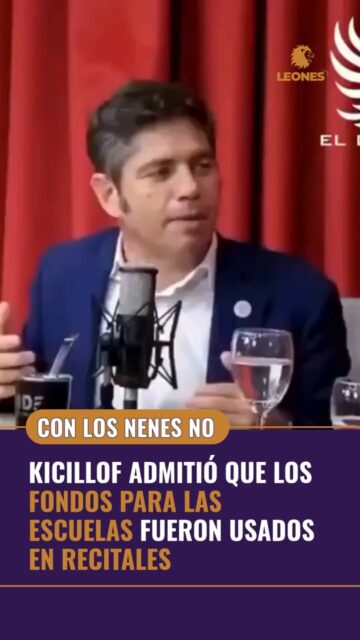 ✌️ ¡Se les cayó la careta a los adalides de la educación pública! El gobernador bonaerense Axel Kicillof reconoció abiertamente el desvío de partidas escolares hacia espectáculos artísticos.
La máxima autoridad provincial admitió la reasignación discrecional del fondo educativo por parte de intendentes, quienes utilizaron financiamiento estatal originalmente destinado a la infraestructura escolar para subsidiar recitales musicales y pavimentación urbana.