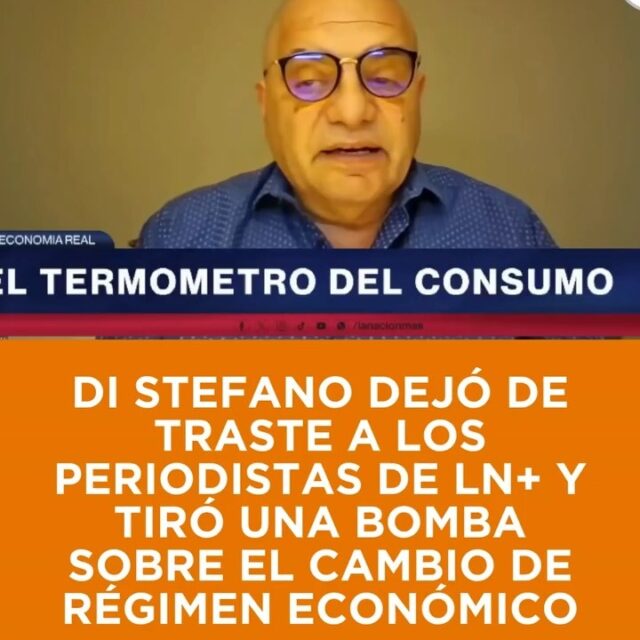 DI STEFANO DEJÓ DE TRASTE A LOS PERIODISTAS DE LN+ Y TIRÓ UNA BOMBA SOBRE EL CAMBIO DE RÉGIMEN ECONÓMICO #AnalisisLitoral #Milei #Gobierno #Economia #EconomiaArgentina #Argentina #EntreRios #LitoralArgentino #Rosario #Cordoba
@jmilei @madorni @llaoficial @ministeriodeeconomia @infobae @clarincom @lanacion @todonoticias @lavozcomar @rosariotres