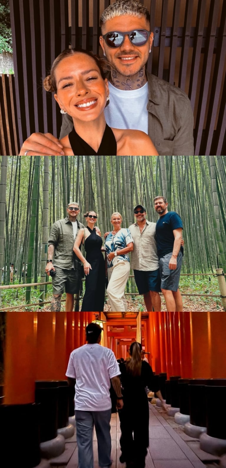 Mauro Icardi y la China Suárez compartieron fotos inéditas de su increíble viaje a Japón: “Cumpliendo sueños” (Foto: Captura Instagram /mauroicardi)
